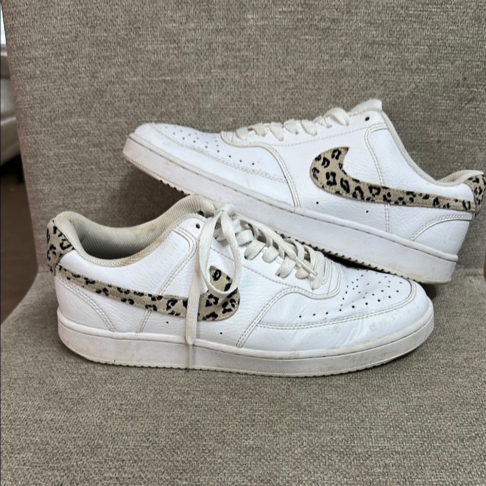 Nike Leopard Swish Court Vision Low